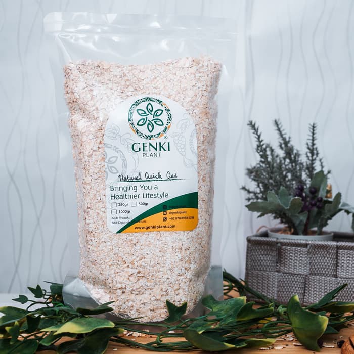 

Natural Quick Oat (Oat Seduh) - 500g