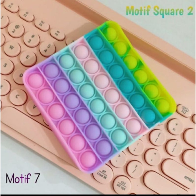 Pop it Rainbow viral /mainan ank-SQUARE