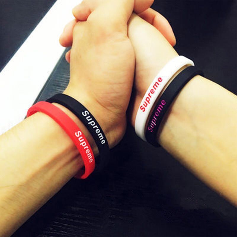 NICE GIFT SILICONE BRACELET TREN IMPORT RUBBER SUP