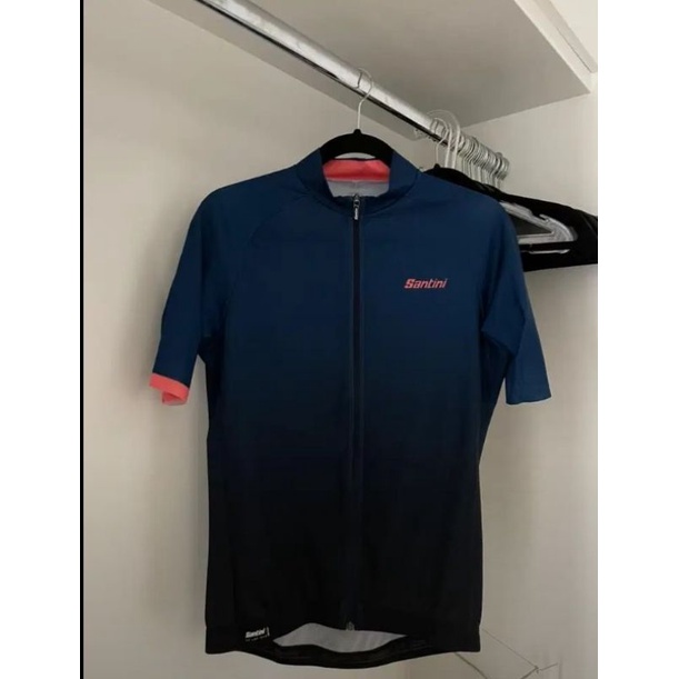 Jersey sepeda roadbike Santini Karma Luce Like New