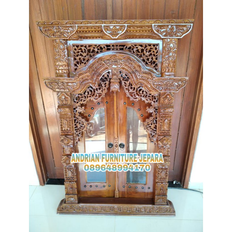 jendela jati jendela gebyok rumah jawa