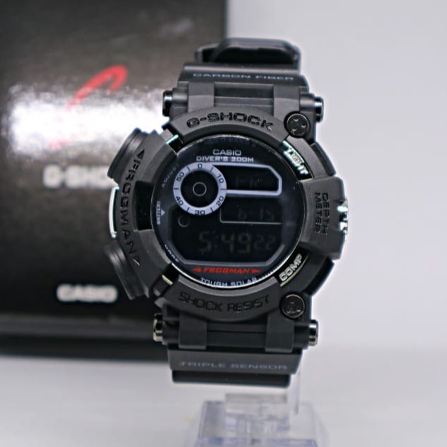 TERLARIS JAM TANGAN CASIO G SHOCK FROGMAN HITAM