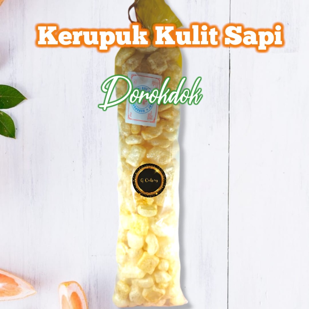 Jual Kerupuk Kulit Rambak Jangek Sapi Halal Shopee Indonesia