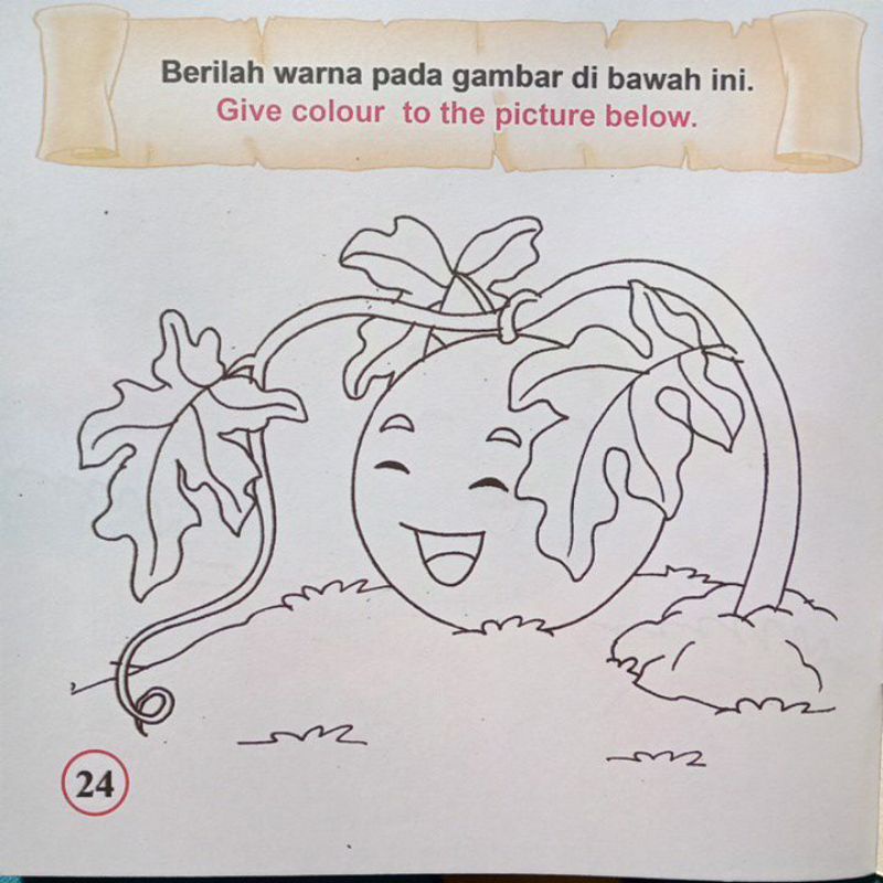 Buku Cerita Dongeng Akulah MELON / BILINGUAL