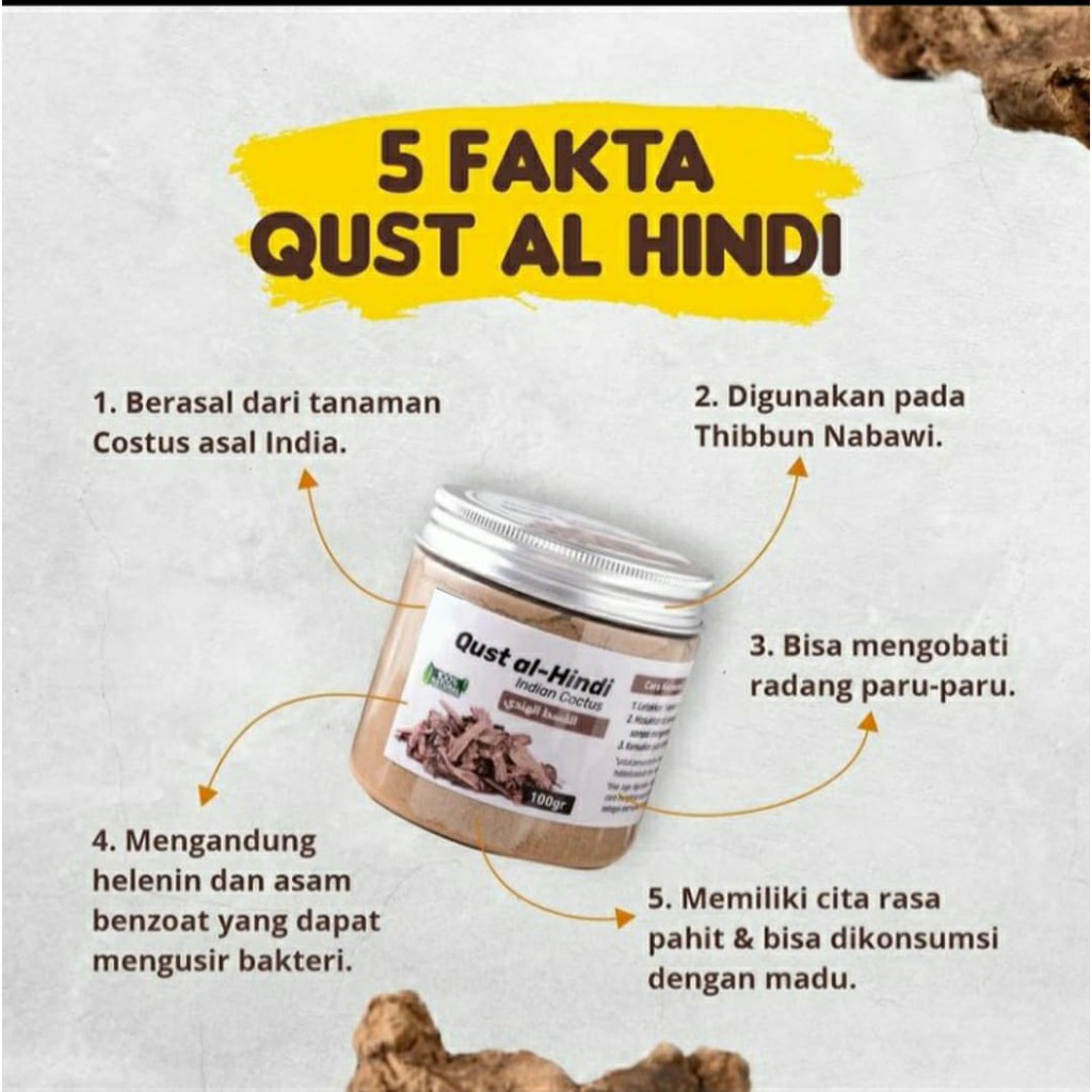 Qust Al-Hindi / Qist Al-Hindi / Qust Al-Hindi 50Gr