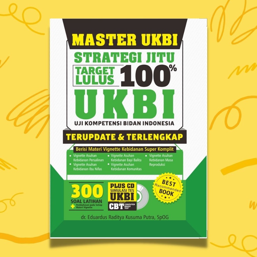 BUKU TES BIDAN : MASTER UKBI (UJIAN KOMPETENSI BIDAN INDONESIA)