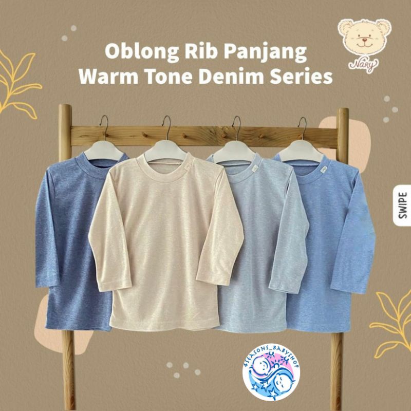 OBLONG PANJANG RIB NARY DENIM SERIES