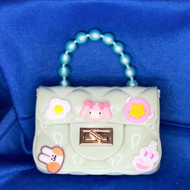 Tas Jelly Glossy Mini Boneka Anak