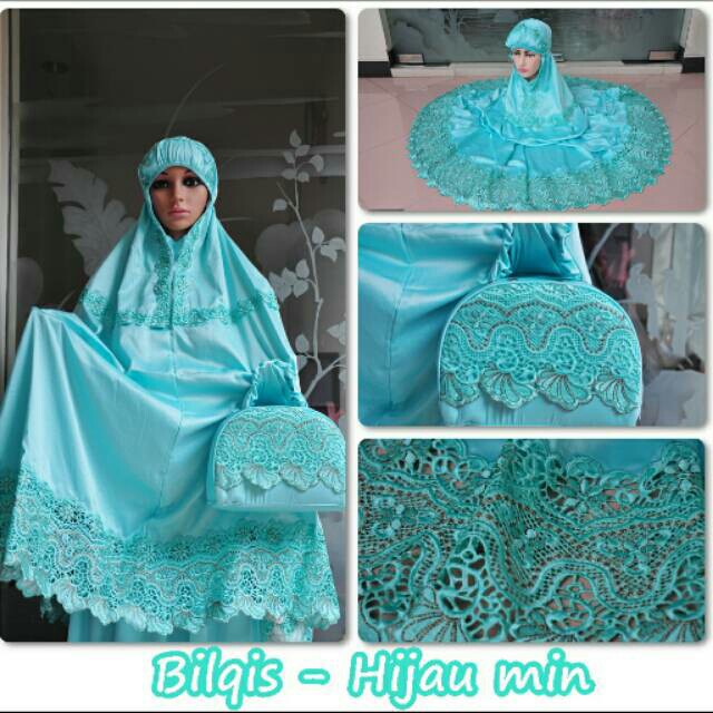 MUKENA DEWASA BILQIS SATIN VELVET