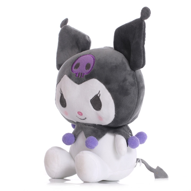 2022 Mainan Boneka Stuffed Plush Kartun Anime Princess Sanrio Kuromi Untuk Anak Perempuan