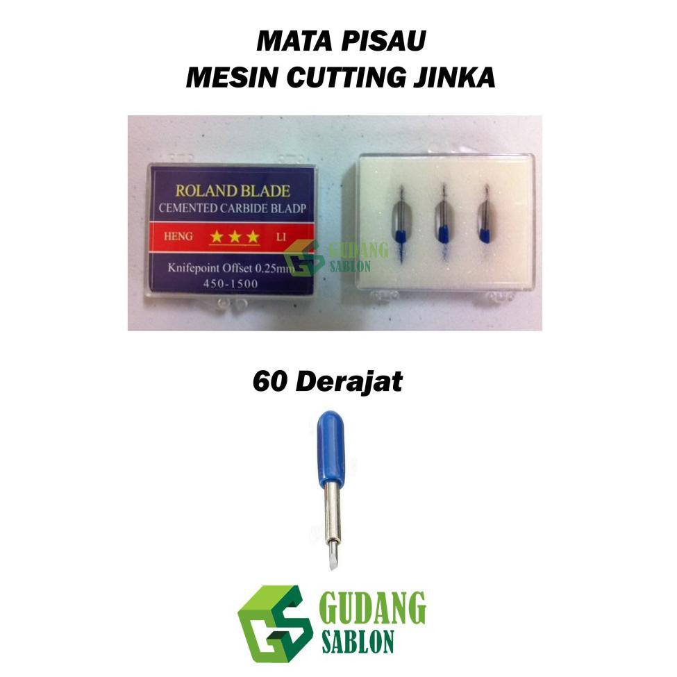 

[[BISA COD]] MATA PISAU MESIN CUTTING JINKA ROLAND BLADE 60 DERAJAT SPECIAL PRICE