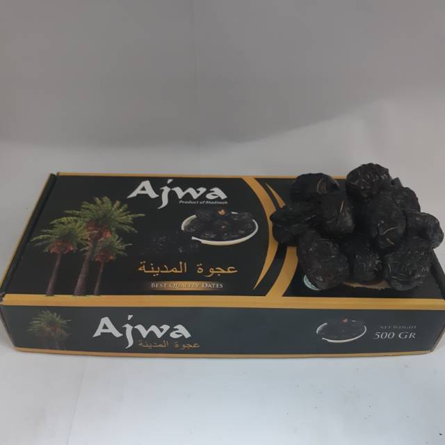 

Kurma nabi / kurma ajwa termurah 500gr