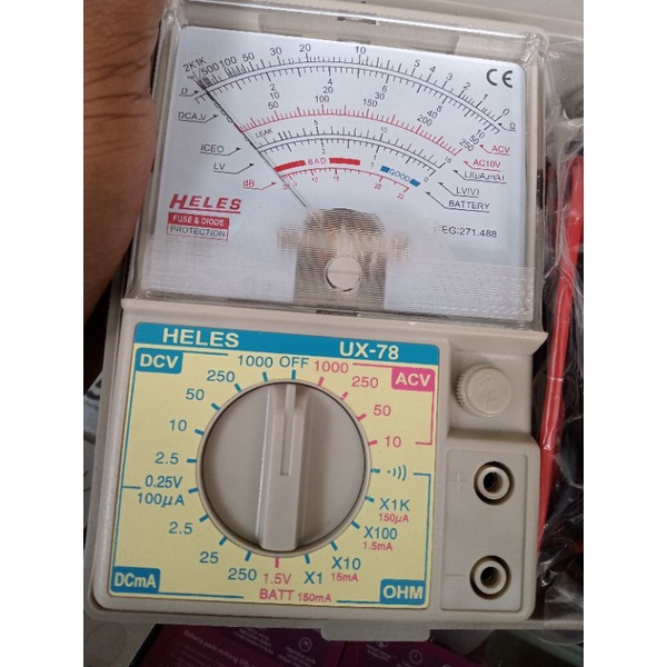 AVOMETER ANALOG HELES UX78