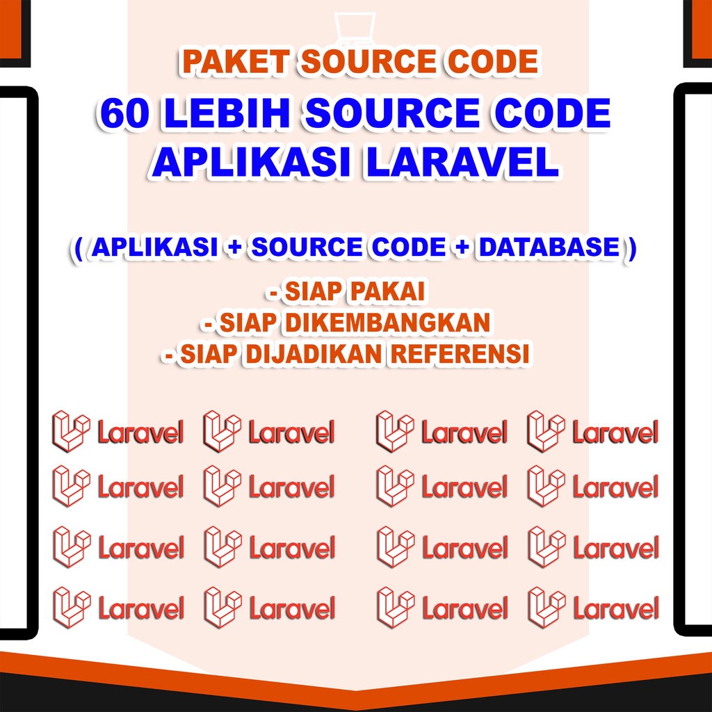 Source Code Kumpulan Aplikasi Laravel CRUD Source Code dan Database