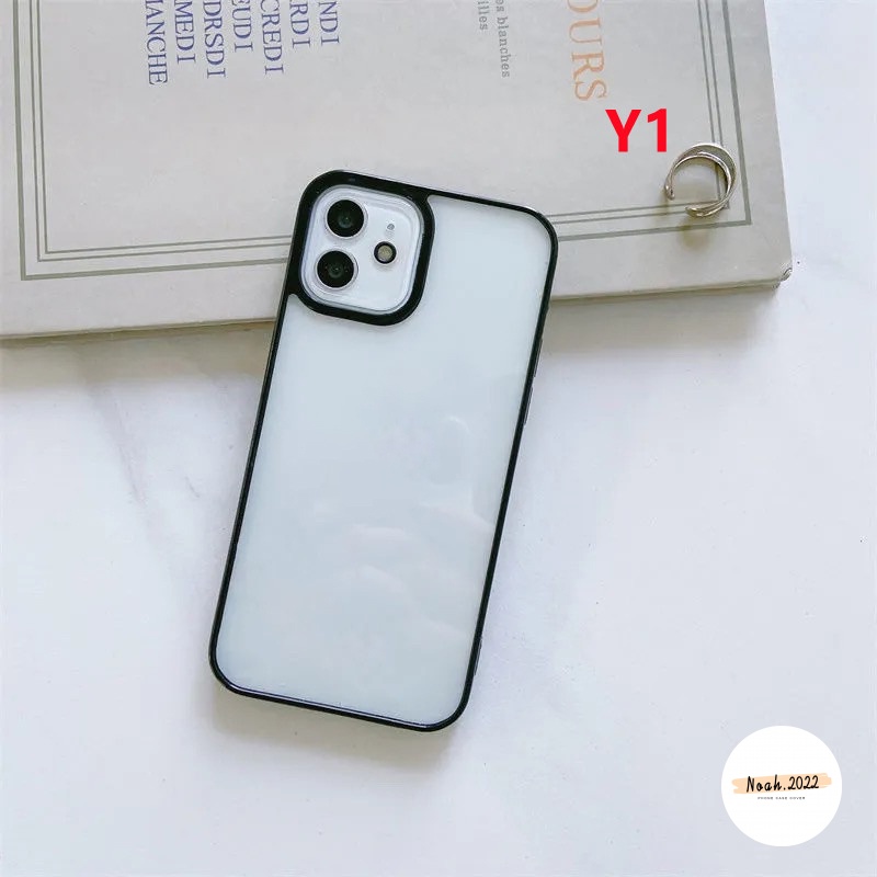 Casing Soft Case Silikon Transparan Untuk iPhone 13 12 11 Pro MAX X XR XS MAX 6 6s 7 8 Plus SE