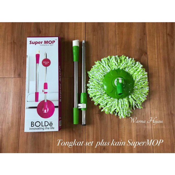 Handle Set Super MOP Original  Bolde (Handle + Head + Refil)