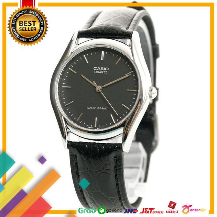 SALE.. JAM TANGAN WANITA CASIO ORIGINAL LTP-1094E-1A JAM WANITA CASIO KULIT ..TERMURAH