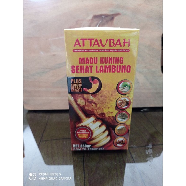 

Madu Kuning Sehat Lambung 350 gr - At-taubah