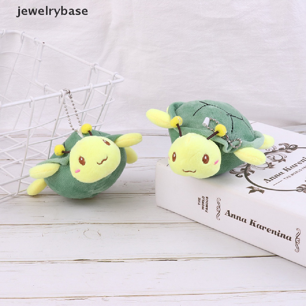 (jewelrybase) Gantungan Kunci Bentuk Boneka Kura-Kura Bahan Plush Ukuran 13CM