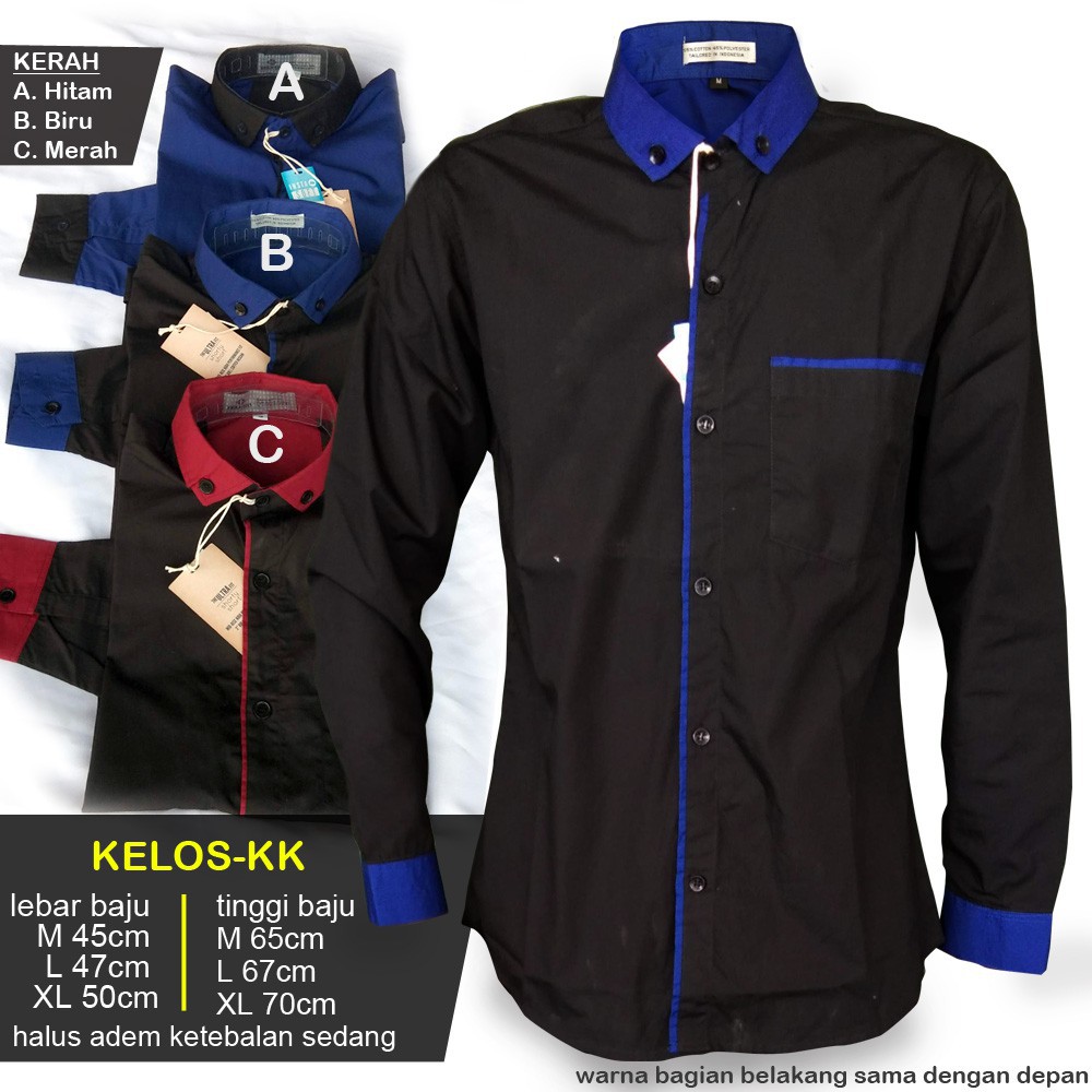 Gambar Baju Hitam Polos Depan Belakang Lengan Panjang - Info Terkait Gambar