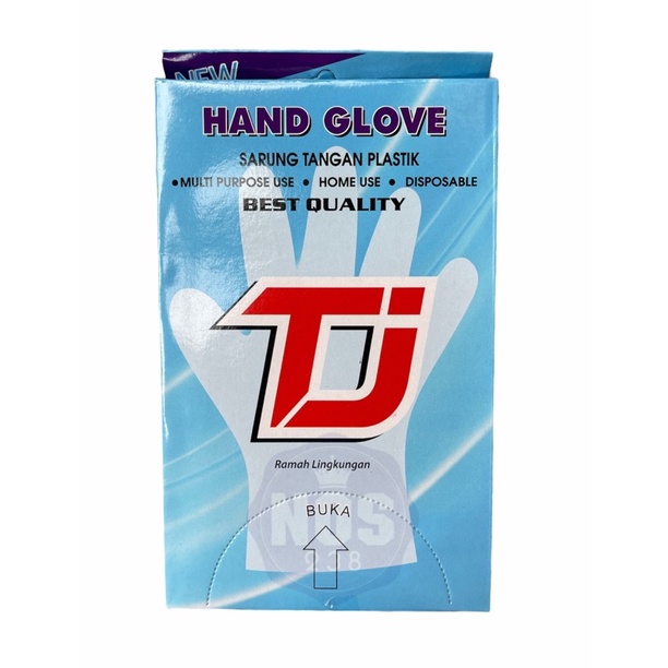 Sarung Tangan Plastik Hand Glove 100lembar