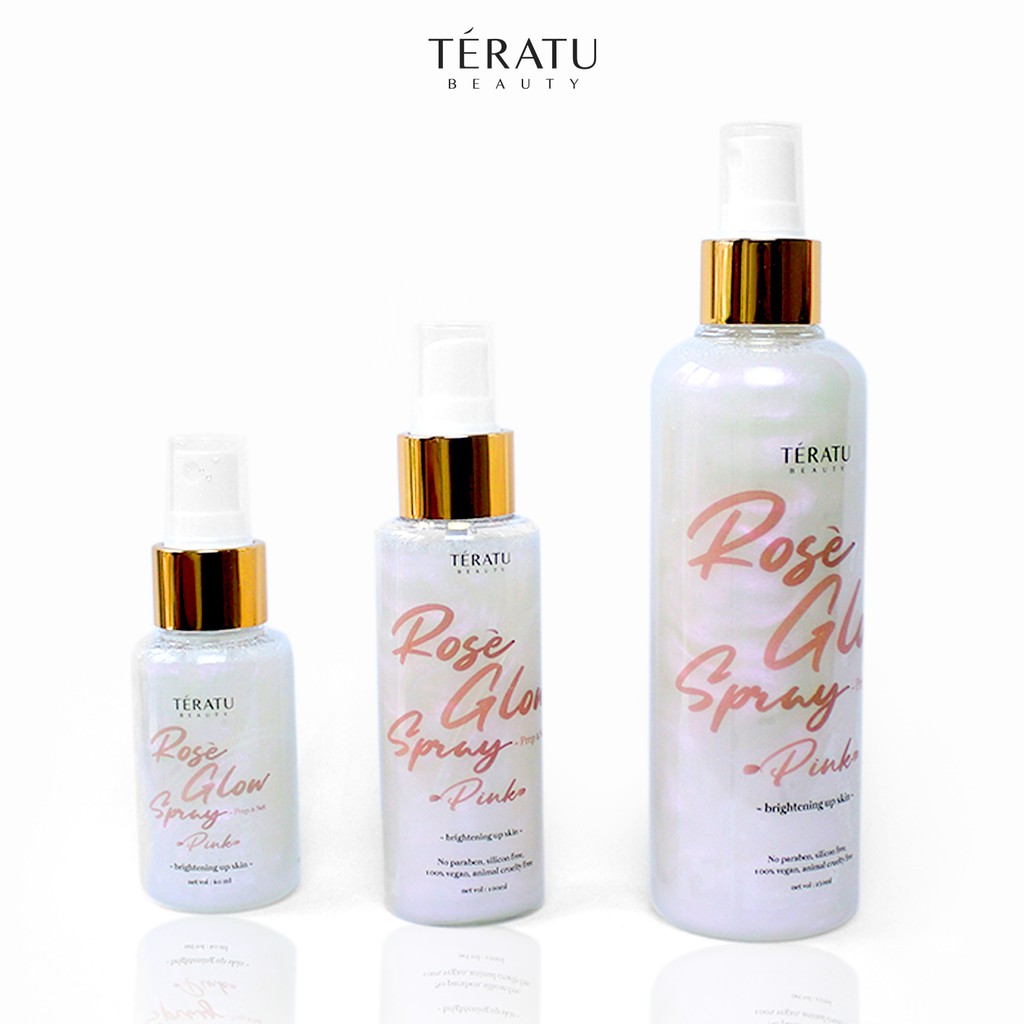 

Teratu Beauty Rose Glow Spray - Pink