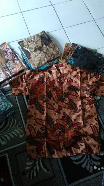 Kemeja Batik Pria Ppbtk08 Modern Casual Modis Trendy Masa Kini M L Xl Asli Pekalongan By Bos Batik:)
