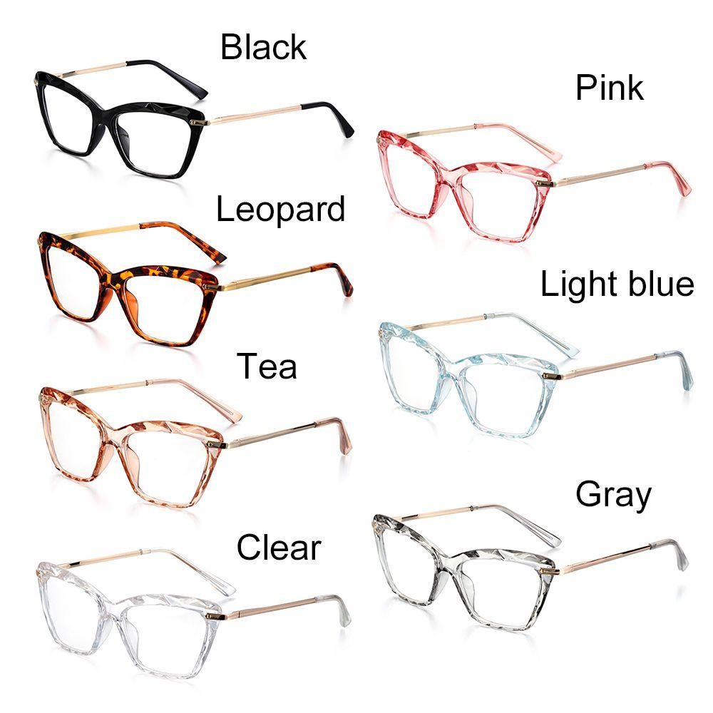 Suyo Frame Kacamata Persegi Sexy Myopia Glasses Optical Computer Eyeglasses Dapat Dilengkapi Dengan Frame Kacamata Mata Kucing