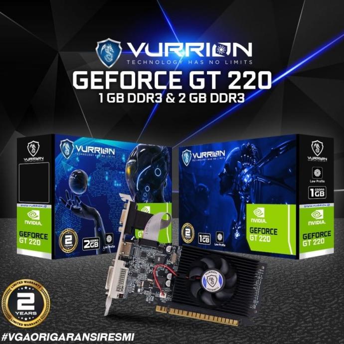 VGA CARD VURRION GT220 1GB DDR3 128BIT