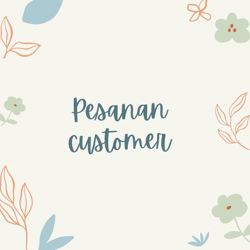 pesanan Bu oki syantiek