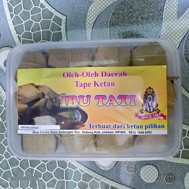 TAPE KETAN KHAS CIREBON/KUNINGAN IBU HJ.TATI ISI 20 PCS