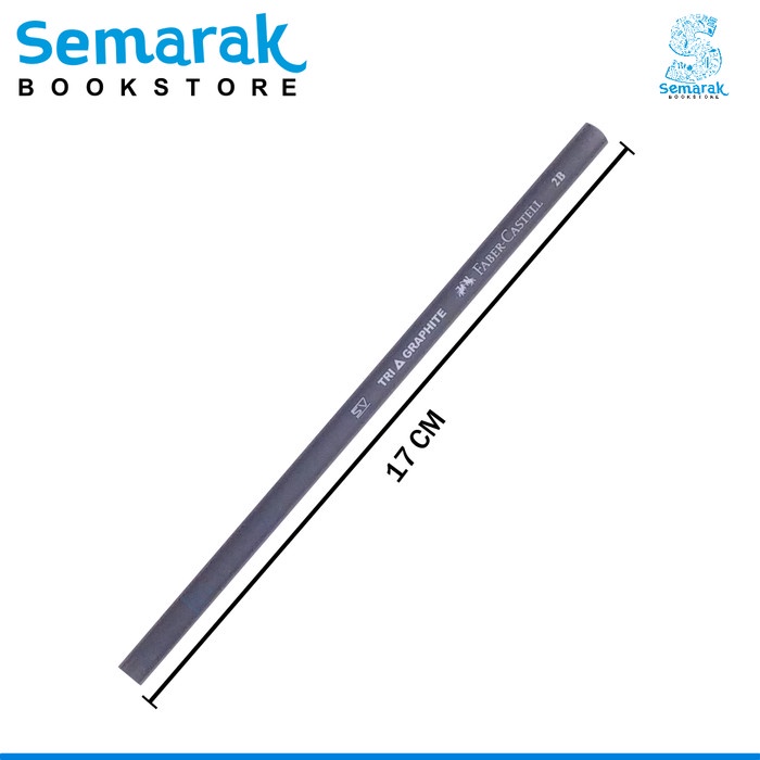 

Spesial Faber Castell Tri Graphite Pensil Untuk Menulis Sehari-Hari 2B -1 Pack Limited