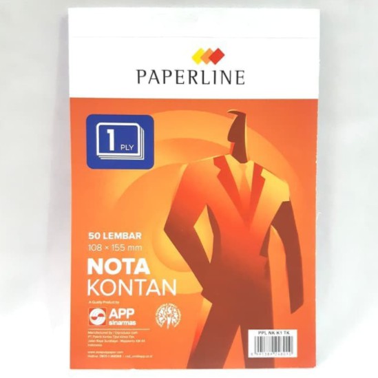 

[PCS] BUKU NOTA KONTAN K1 KECIL 1 PLY X 50 LEMBAR PAPERLINE*