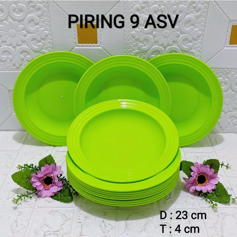 PIRING PLASTIK TEBAL/LUSIN