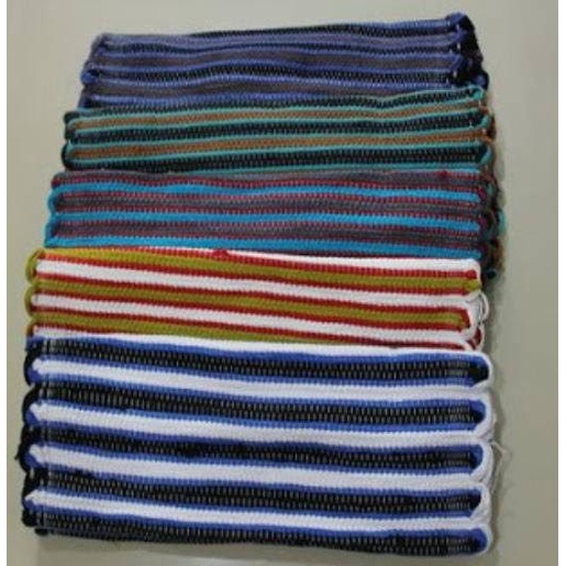 4 PCS KESET KAIN PERCA KESET KAKI KESET MOTIF PELANGI KAIN KAOS PELANGI