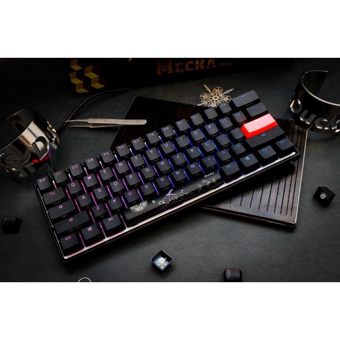 Keyboard Ducky Mecha Mini v2 RGB LED 60% Black Switch