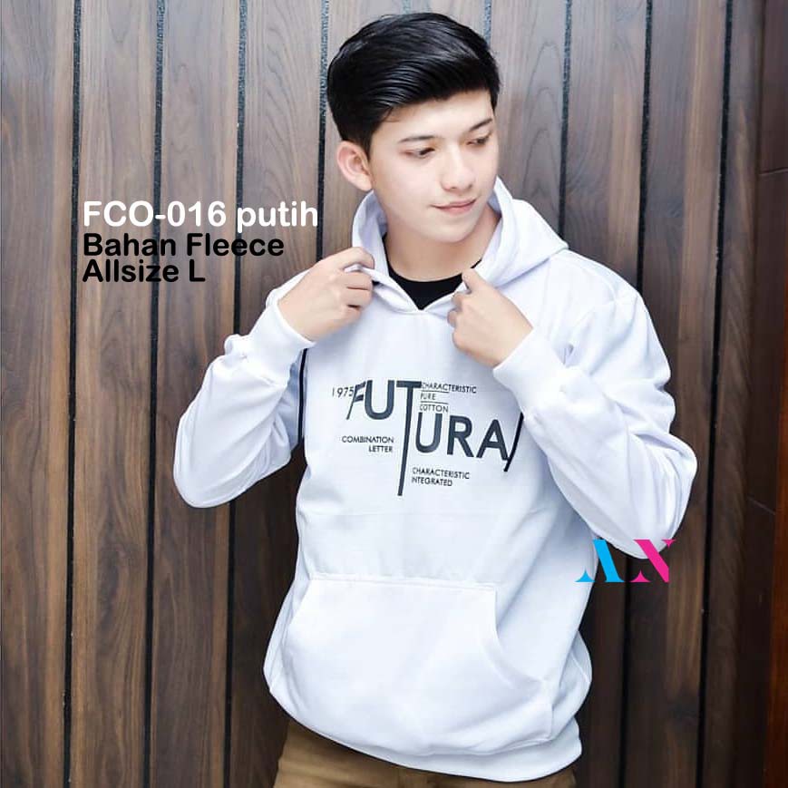 AA1 - Jaket Hoodie Fleece Tebal Cowok Pria || COD || Futura Future