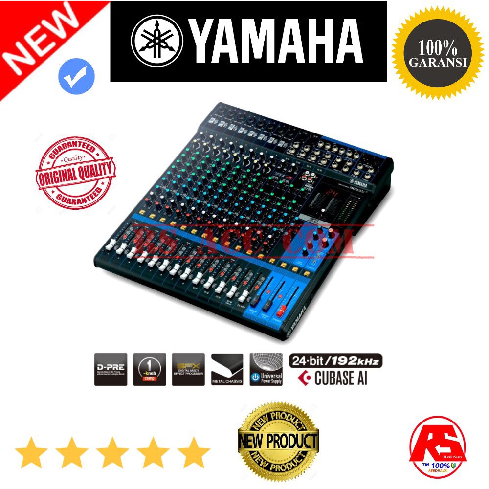 Murah Mixer Yamaha Mg 16 Xu 16 Channel Original