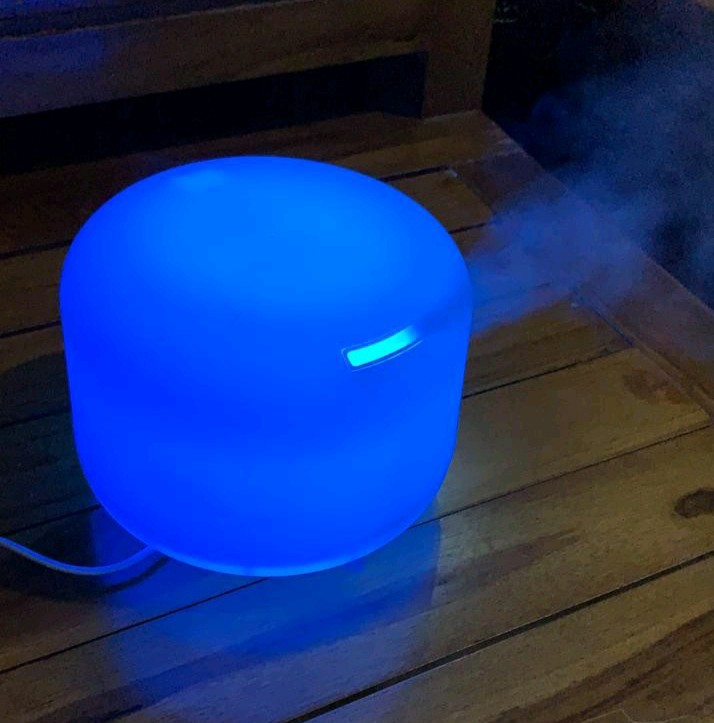 500ml Ultrasonic Aroma Diffuser Humidifier Air Purifier 7 Color Led + Free Oil *podolaku*