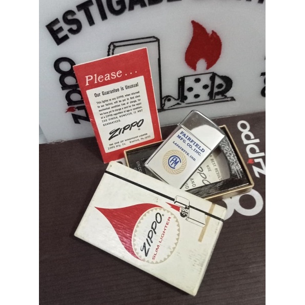 ZIPPO ORIGINAL USA VINTAGE SLIM TAHUN 1978 NEW RARE/LANGKA
