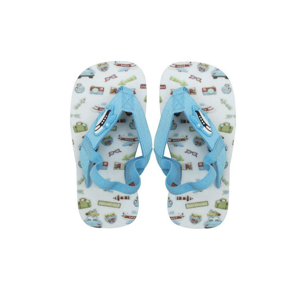 KHK by Khakikakiku Adventure White For Toddler Flipflops