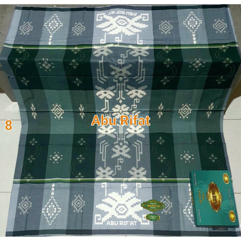 Sarung Abu Rifat Kembang Terbaru