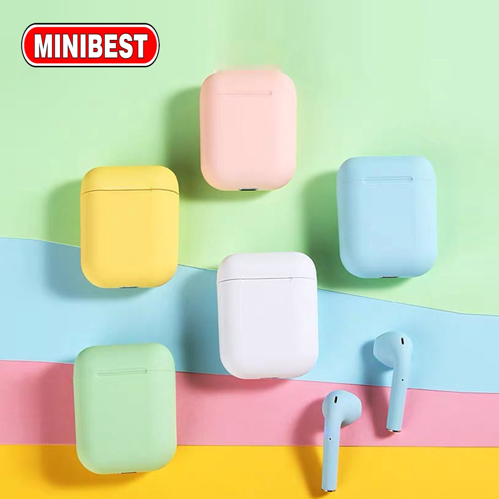 MB MINIBEST TWS Earphone Headset Bluetooth MB I7S Inpods I12 earphone Bluetooth Wireless android MB555