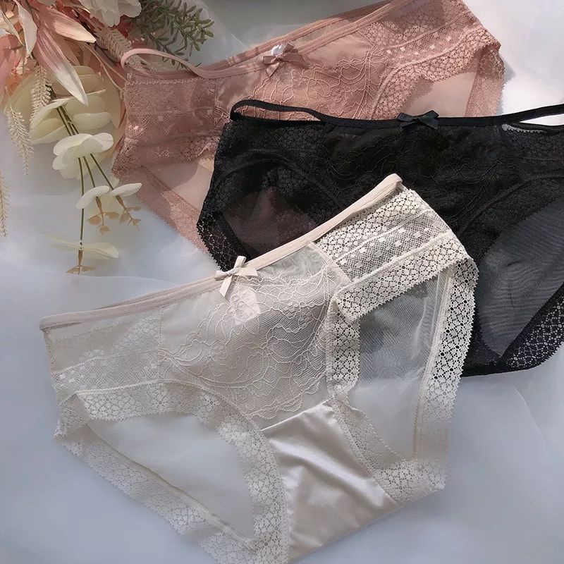 celana dalam satin sutra model transfaran cd briefs terkini classic