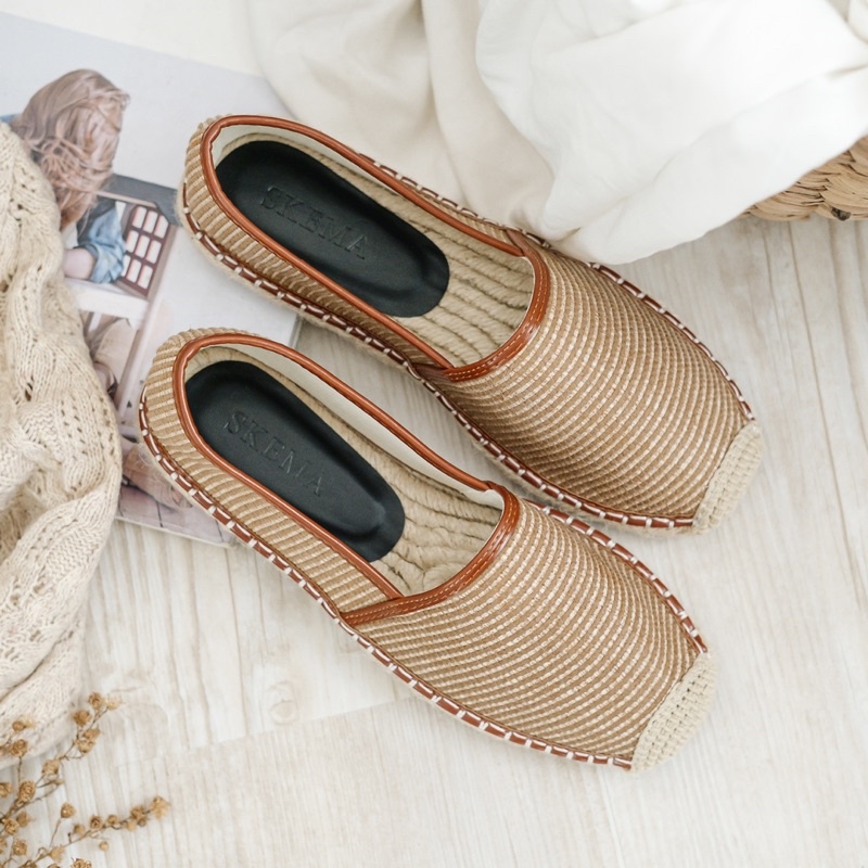 Vaba Espadrilles — Dark Brown