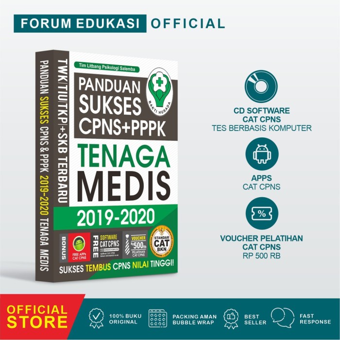 

PANDUAN SUKSES CPNS DAN PPPK 2019-2020 TENAGA MEDIS KPL201