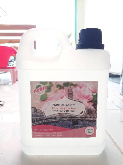 PARFUM / PEWANGI KARPET AROMA ROSE MASJIDIL HARAM 1LITER - ORIGINAL