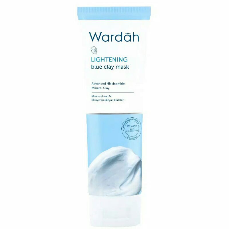 ❤️ GROSIR ❤️ Wardah Lightening Blue Clay Mask