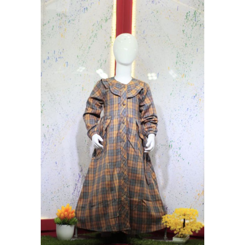 Gamis Flanel anak kualitas premium