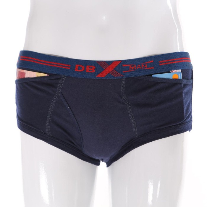 3 Pcs Celana Dalam Mayana Double Man - CD Pria Dewasa - Karet Boxer Mix 3 Warna